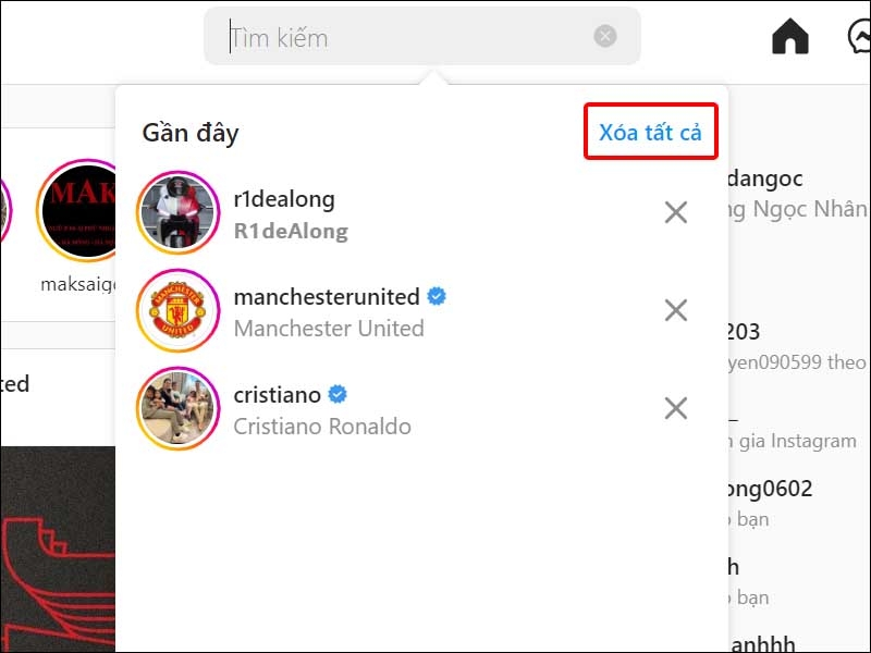 Cách xóa lịch sử tìm kiếm Instagram (Ảnh 5)