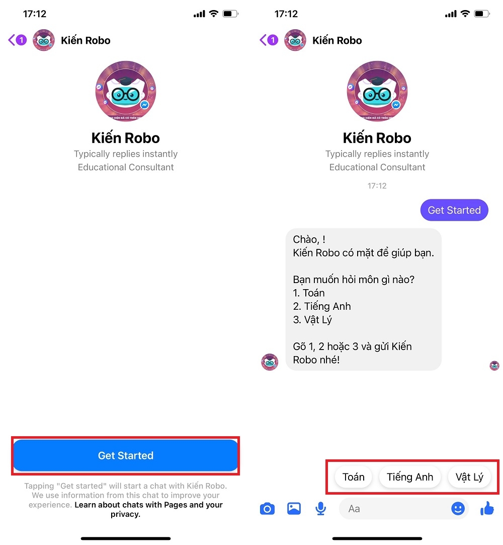 Đây là cách giải bài tập trên Messenger cực nhanh và hiệu quả 2