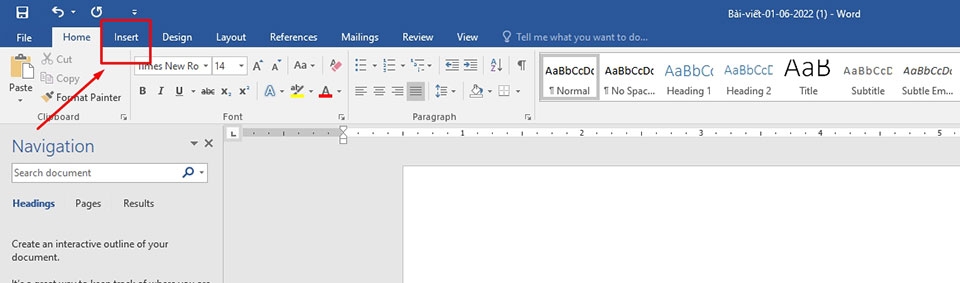cách đánh số trang bỏ trang đầu trong Word - Ảnh 02