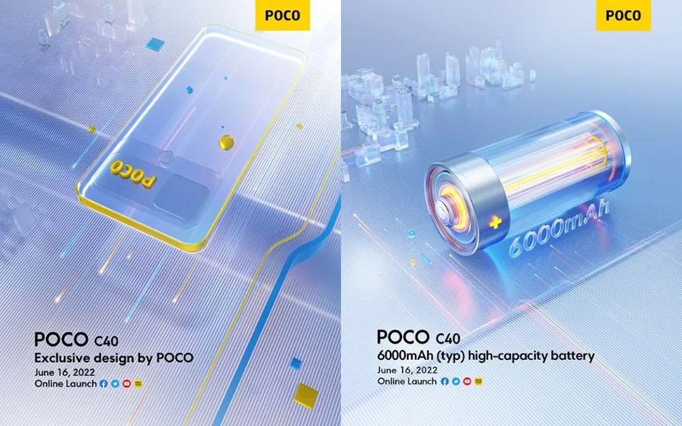 Tính năng POCO C40 Tính năng POCO C40