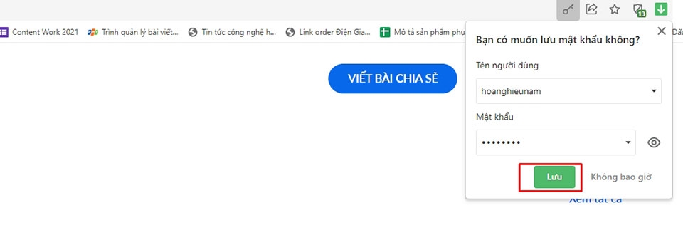 Quản lý mật khẩu trong Chrome - Ảnh 03