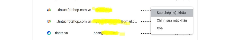 Quản lý mật khẩu trong Chrome - Ảnh 09