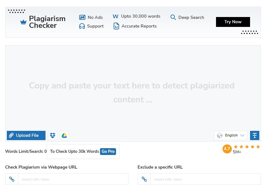 5 trang web check đạo văn và trùng lặp nội dung hiệu quả 6