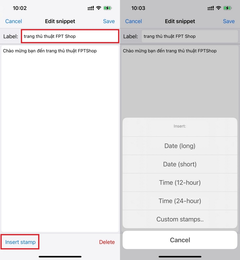 Cách trả lời tin nhắn cực nhanh trên iPhone với những mẫu có sẵn 3