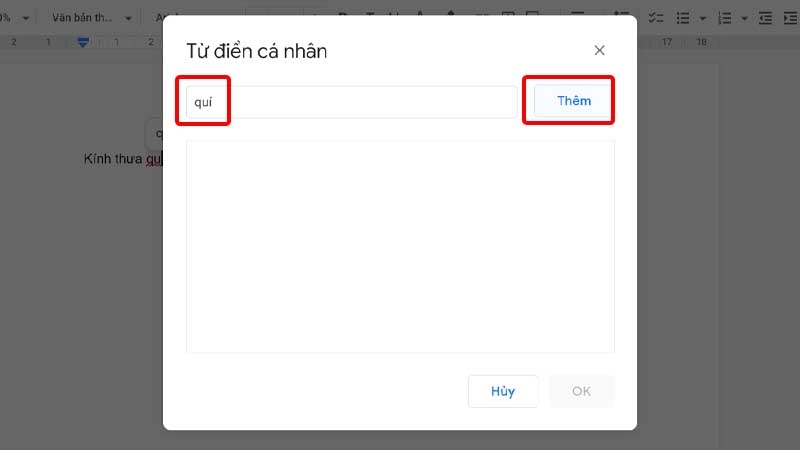 Thêm từ điển của bạn