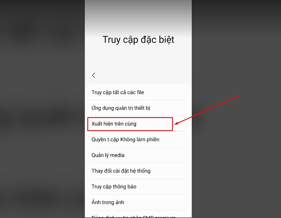Cách tắt ứng dụng chặn màn hình trên điện thoại Samsung - Ảnh 05 Cách tắt ứng dụng chặn màn hình trên điện thoại Samsung - Ảnh 05