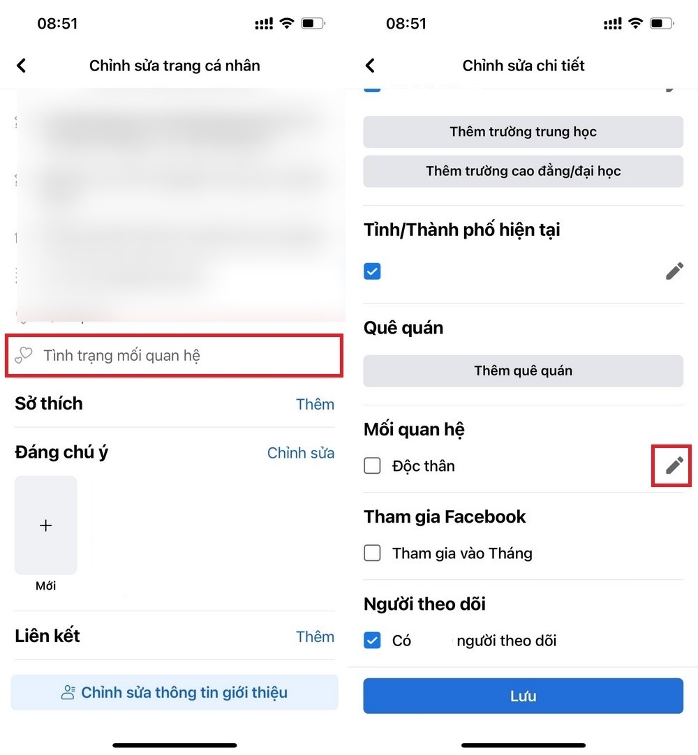 Cách thiết lập mối quan hệ và kiểm tra mối quan hệ trên Facebook 2