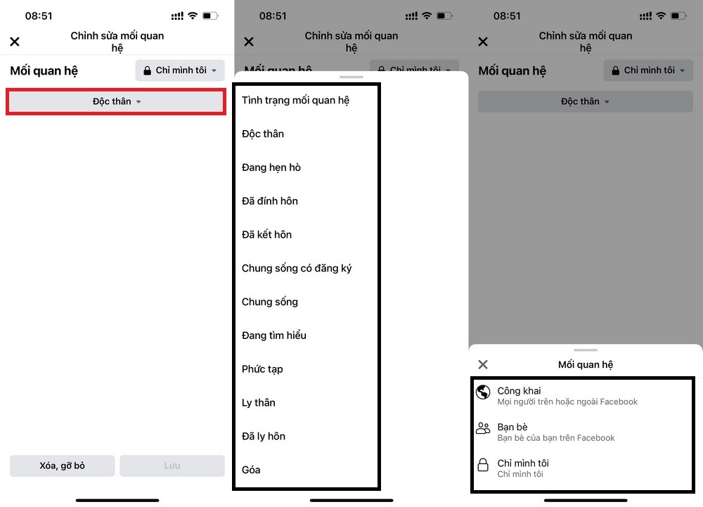 Cách thiết lập mối quan hệ và kiểm tra mối quan hệ trên Facebook 3