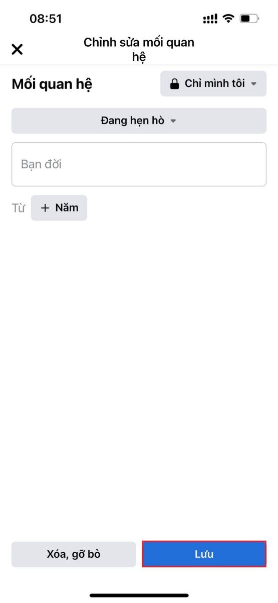 Cách thiết lập mối quan hệ và kiểm tra mối quan hệ trên Facebook 4