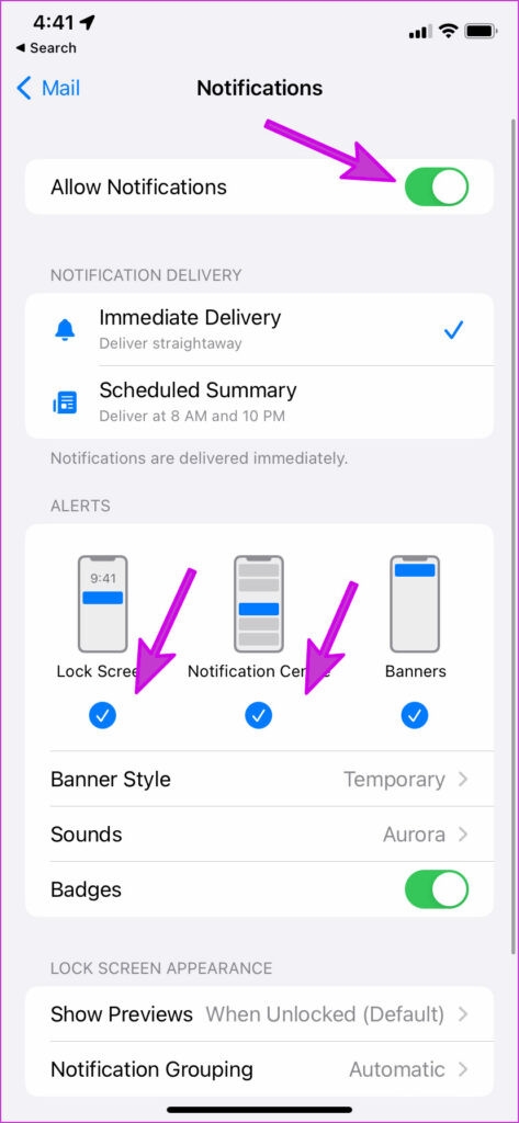 Mẹo sửa lỗi email bị trễ trong ứng dụng Mail trên iPhone (2)