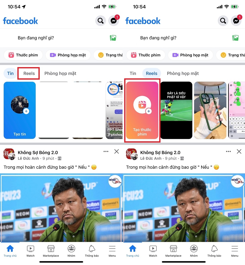 Cách chèn phông nền và cách chỉnh sửa trên Facebook Reels 2
