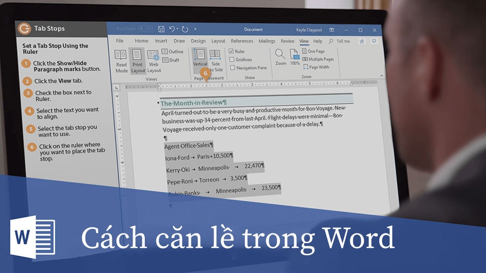 Căn lề trong Microsoft Word - Ảnh 01 cách căn lề trong Word - Ảnh 01