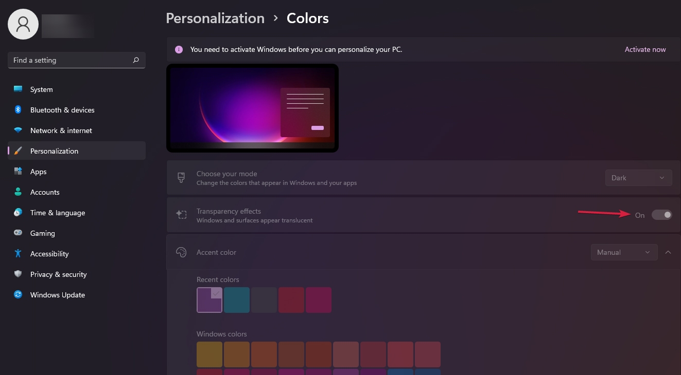 Cách làm trong suốt thanh Taskbar Win 11 (Ảnh 4)