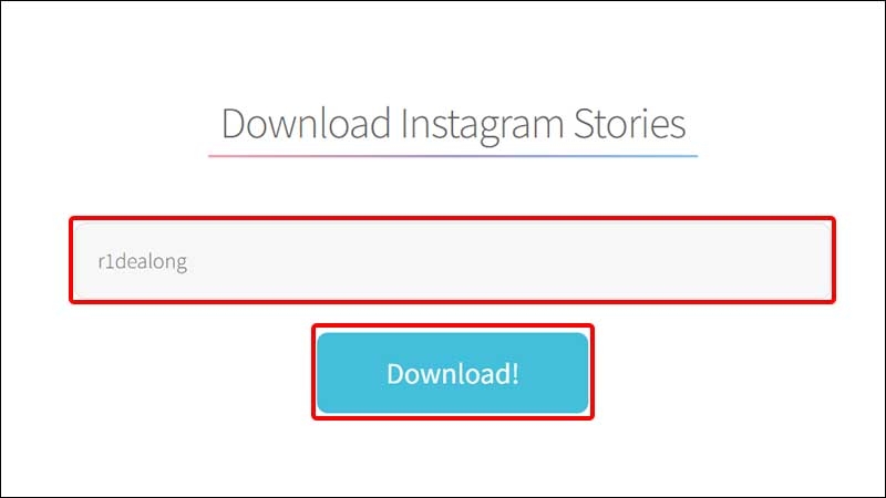 Cách download story Instagram bằng máy tính (Ảnh 1)