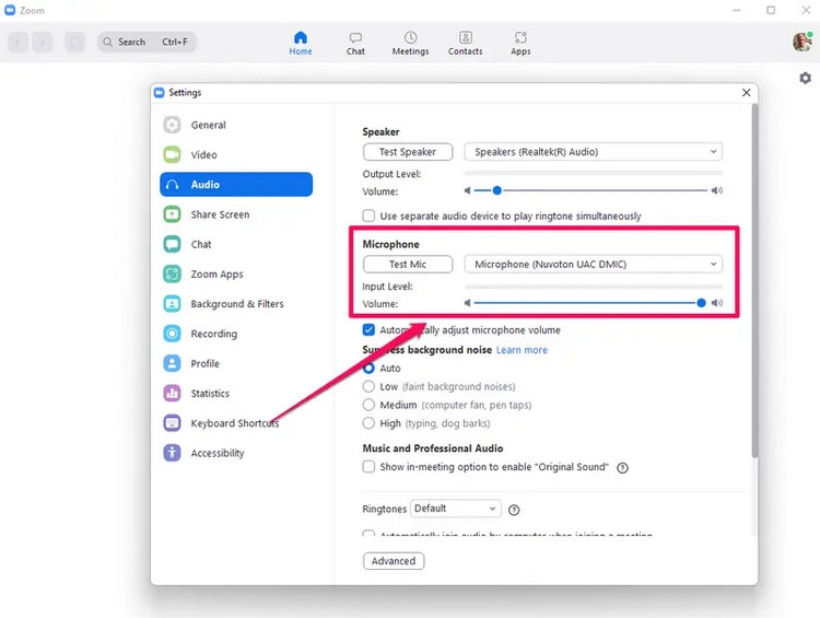 Mẹo sửa lỗi micro quá ồn trên Windows 11 (4)
