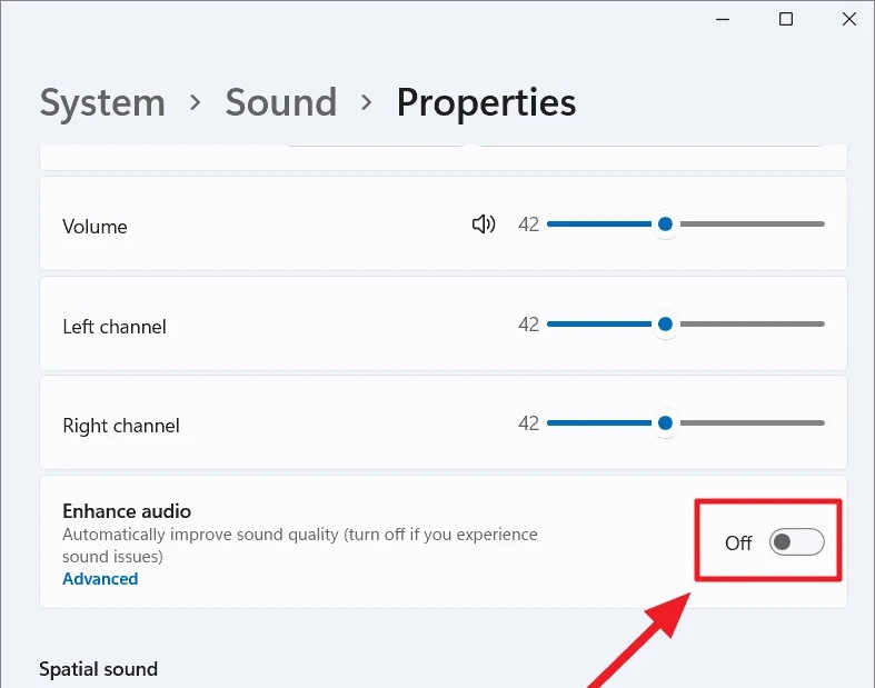 Mẹo sửa lỗi micro quá ồn trên Windows 11 (6)