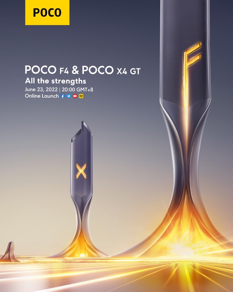 Xiaomi POCO POCO F4 5G và POCO X4 GT sẽ ra mắt vào ngày 23/6 (ảnh 2)