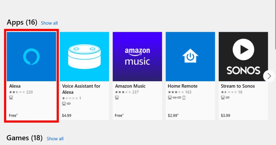 Cách tải Amazon Alexa xuống máy tính Windows 10 - Ảnh 04