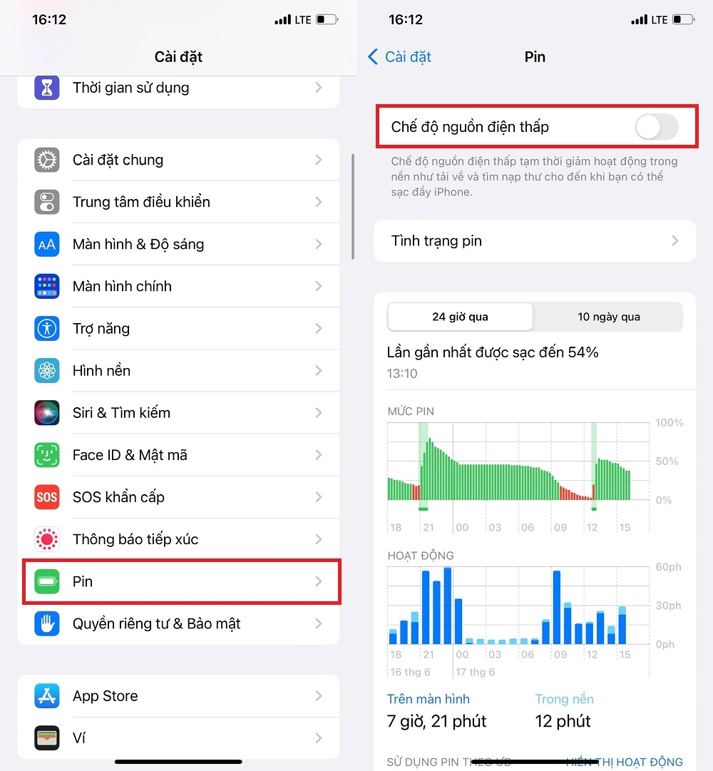 Cách để hạn chế iPhone chạy iOS 16 bị hao pin 2