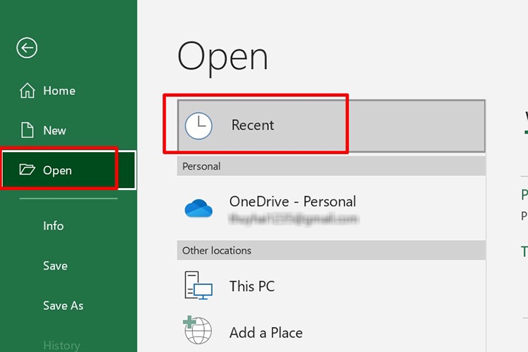 Cách lấy lại file Excel chưa lưu hoặc bị lưu đè cực hiệu quả (Hình 7)