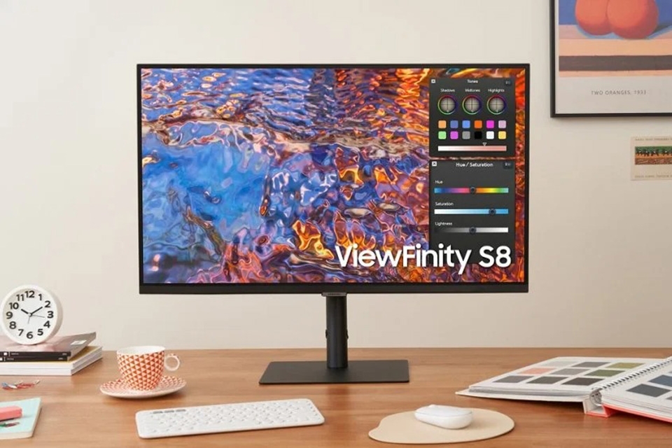 Samsung ra mắt màn hình ViewFinity S8 (ảnh 1)