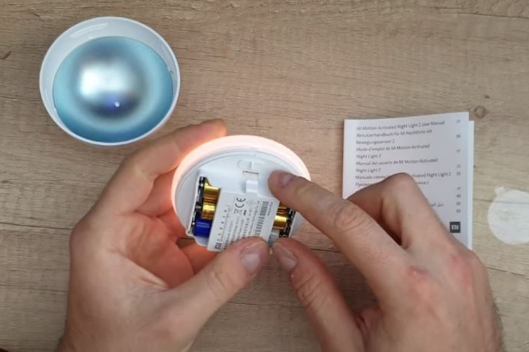 Hướng dẫn sử dụng đèn ngủ cảm biến Xiaomi Mi Night Light 2 6