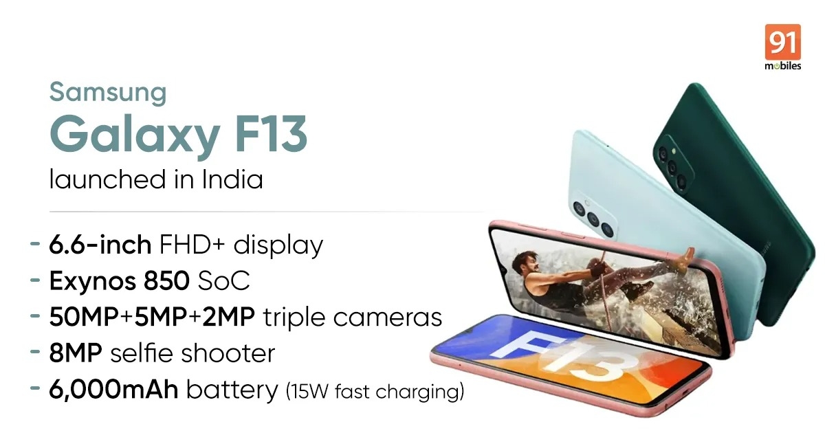 Galaxy F13 ra mắt (ảnh 2)