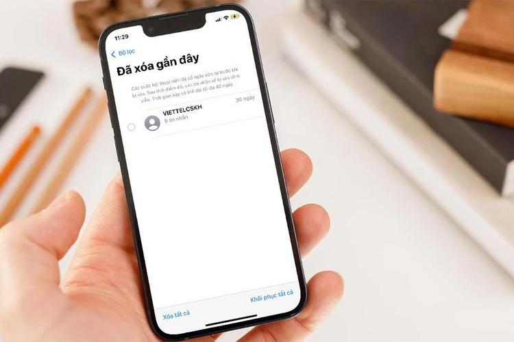 Cách xem lại và khôi phục tin nhắn đã xóa trên iOS 16 1