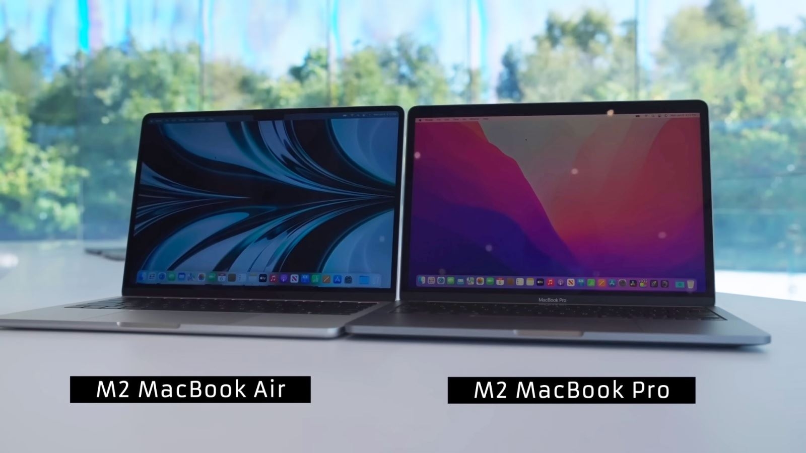 So sánh MacBook Air M2 và MacBook Pro M2 1