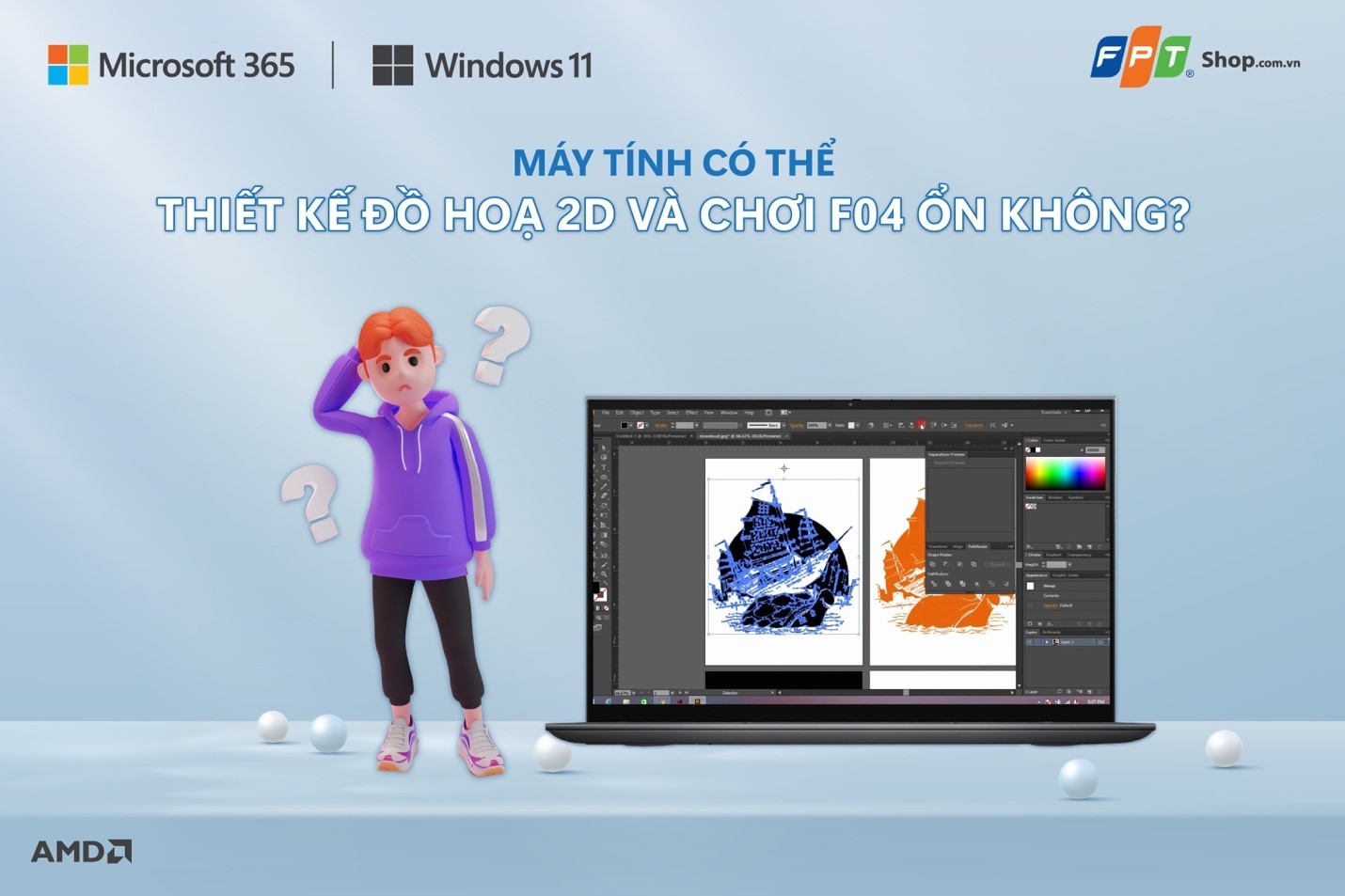 1001 câu hỏi vì sao cùng laptop Dell Inspiron N7415 R5 5500U