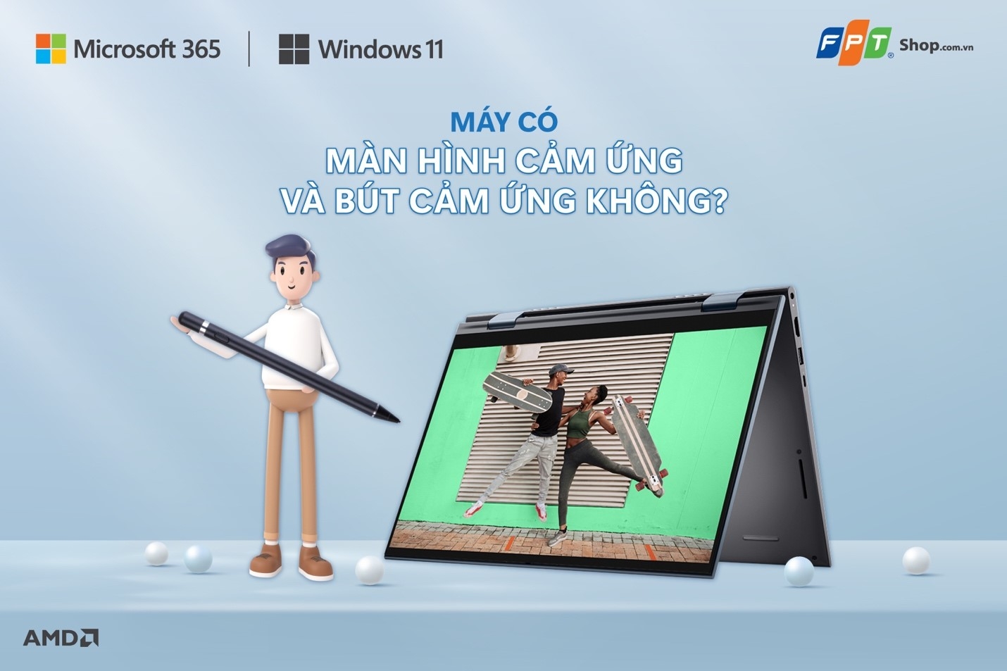 1001 câu hỏi vì sao cùng laptop Dell Inspiron N7415 R5 5500U
