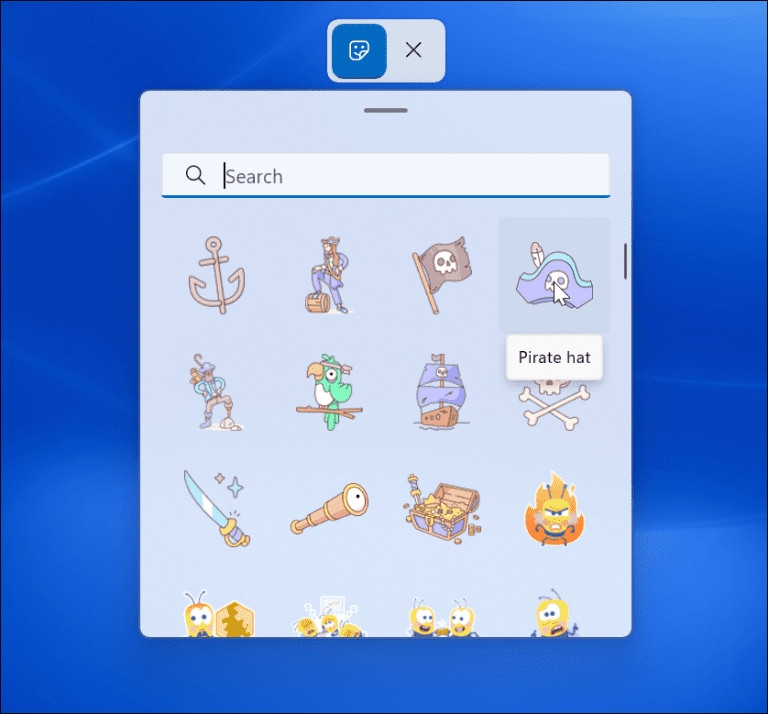 Trải nghiệm tính năng hình dán Stickers trên Windows 11 (10)