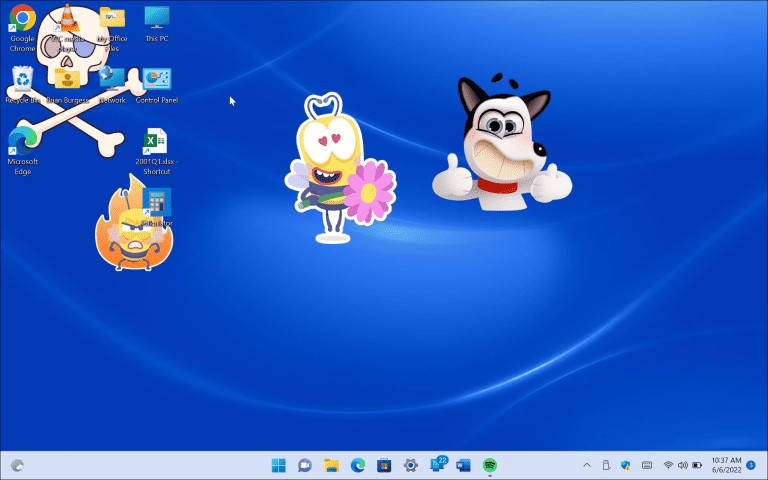 Trải nghiệm tính năng hình dán Stickers trên Windows 11 (11)
