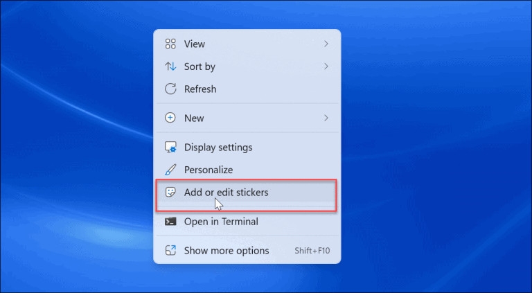 Trải nghiệm tính năng hình dán Stickers trên Windows 11 (9)