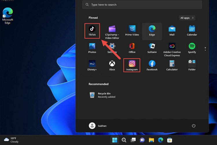 Cách tạo các thư mục có tổ chức trong menu Start của Windows 11 (1)