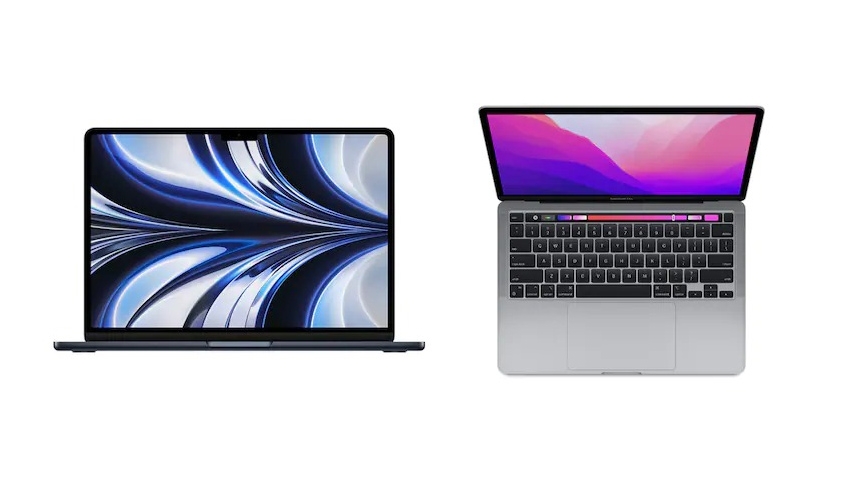So sánh MacBook Air M2 vs MacBook Pro M2 05 So sánh MacBook Air M2 vs MacBook Pro M2 05