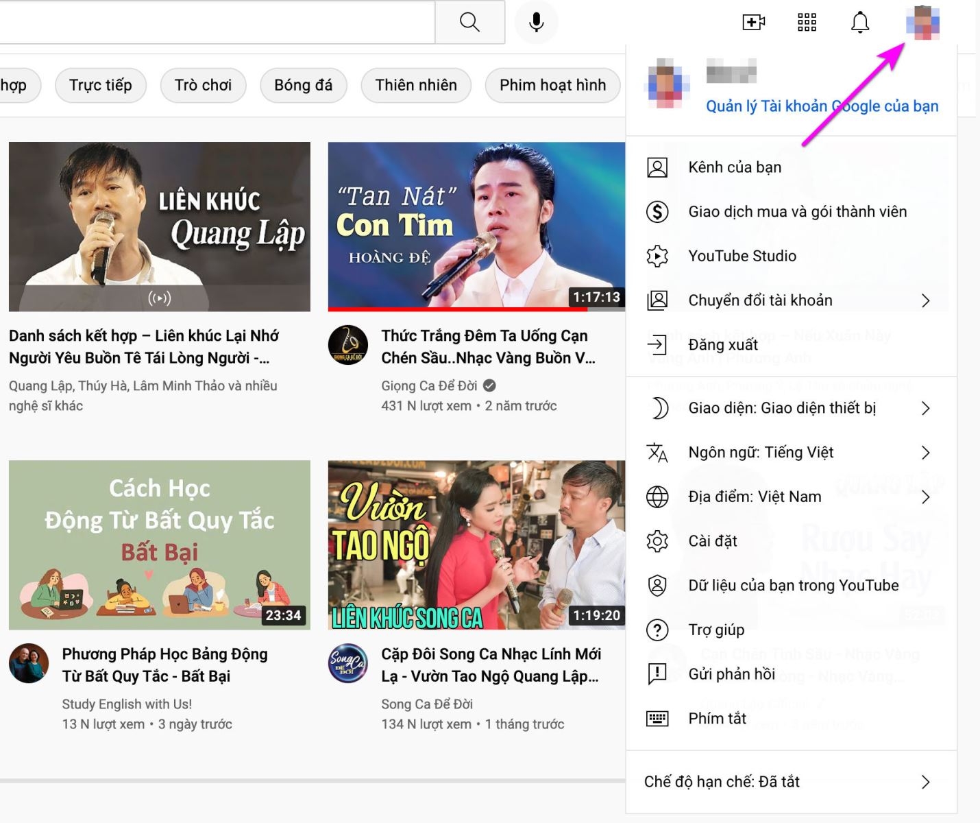 Cách tắt tính năng tự phát video trên trang chủ YouTube - Ảnh 2