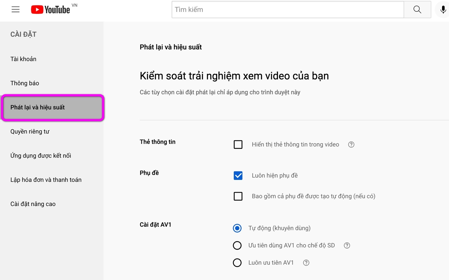 Cách tắt tính năng tự phát video trên trang chủ YouTube - Ảnh 3
