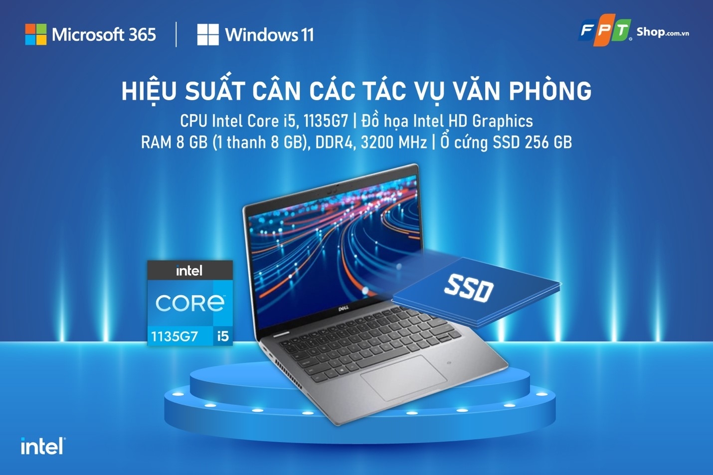 Hiệu suất cân các tác vụ văn phòng