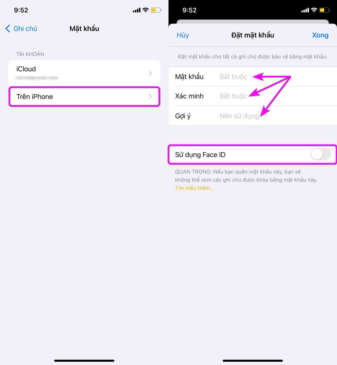 Cách đặt mật khẩu bảo vệ ghi chú nhạy cảm trên iPhone - Ảnh 3