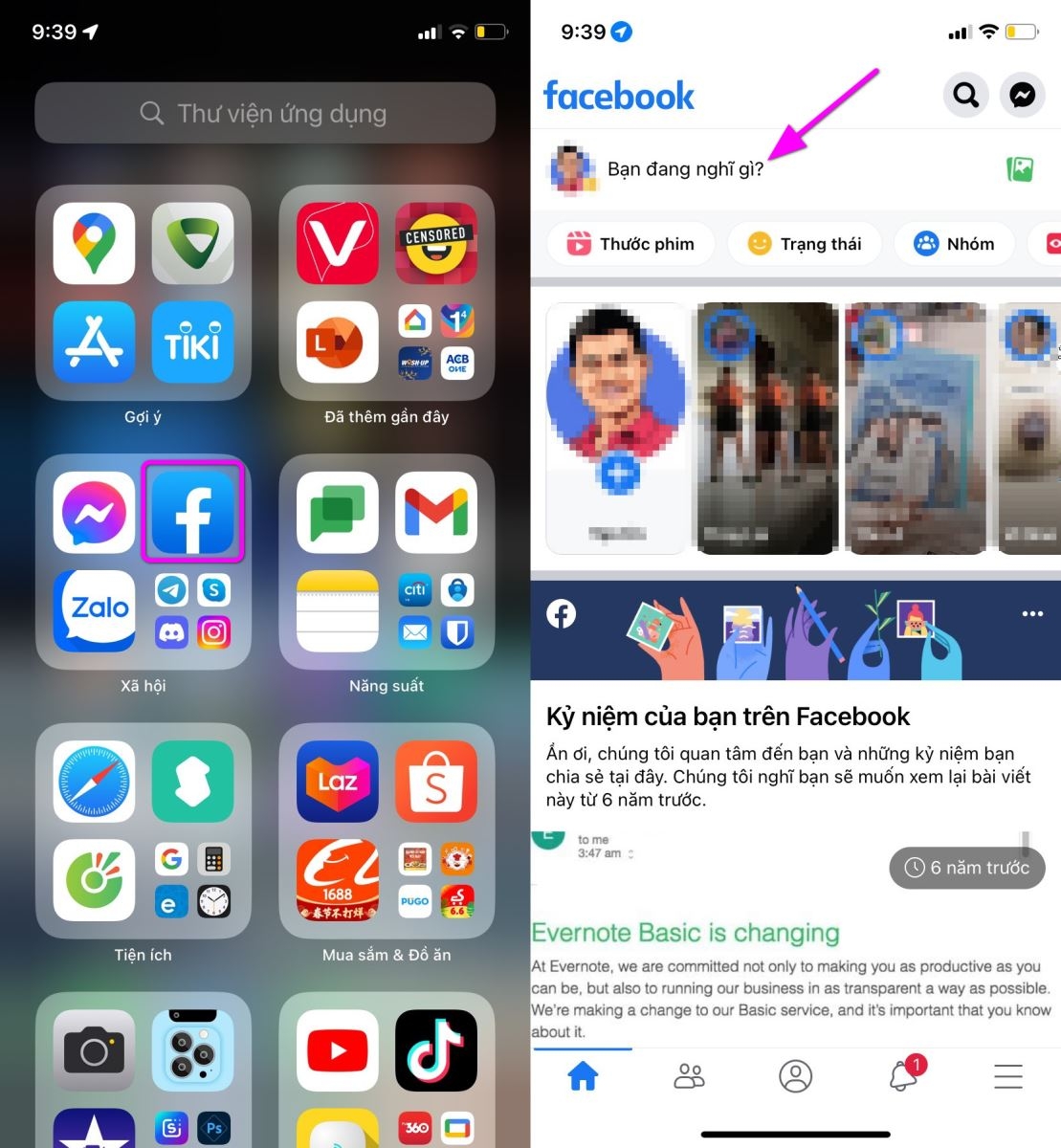 Cách lưu status Facebook thành bản nháp trên iPhone - Ảnh 1