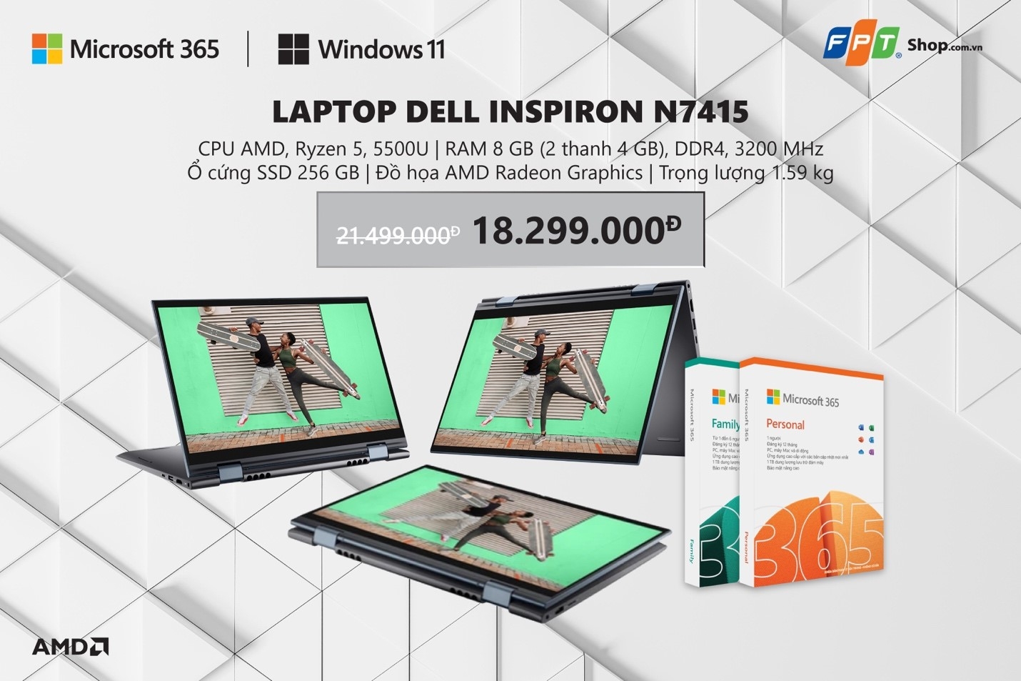 TOP LAPTOP MỎNG NHẸ VỚI TRỌNG LƯỢNG DƯỚI 2KG BÁN CHẠY TRÊN FPT SHOP 3