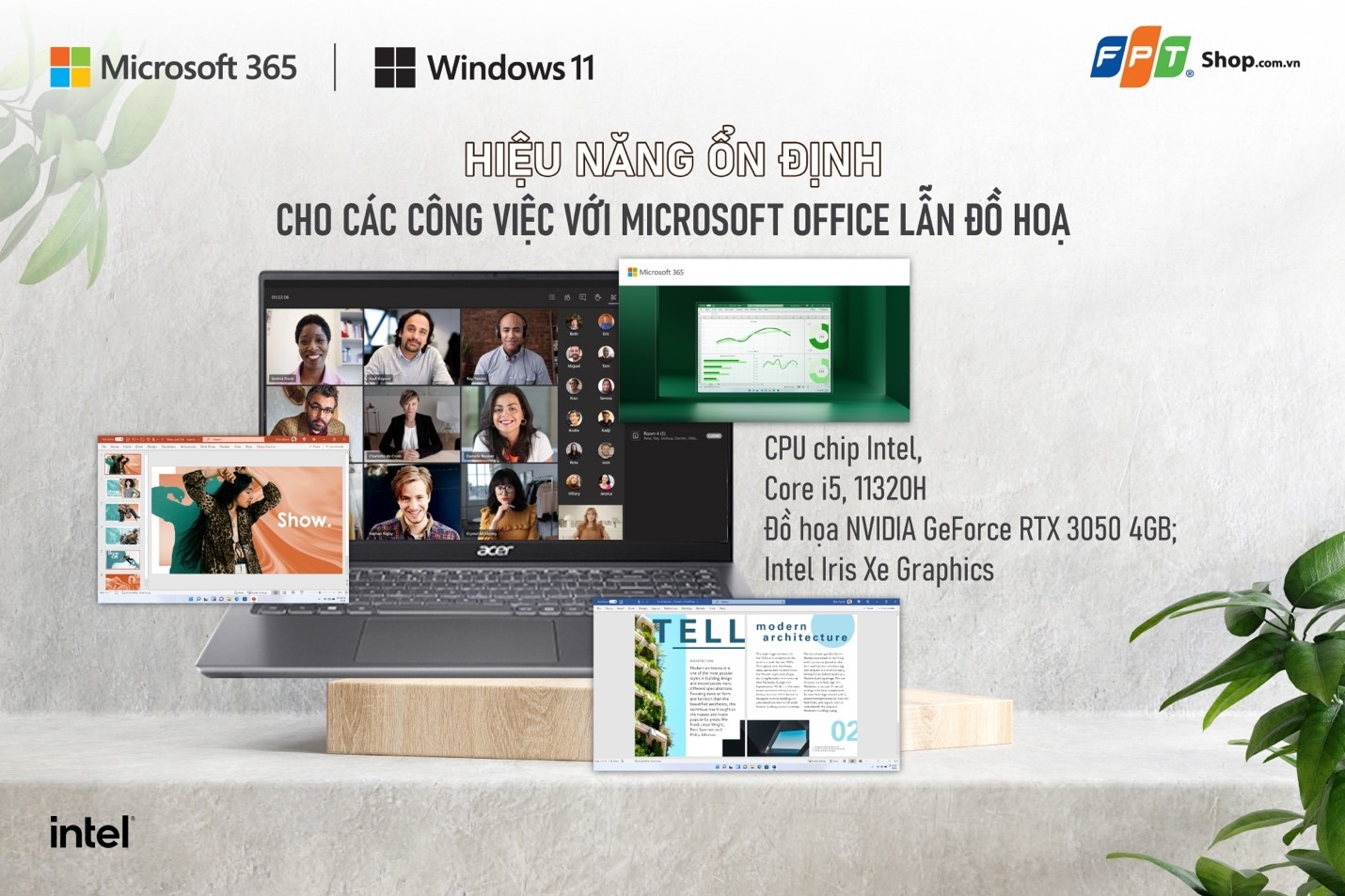 Acer Swift X SFX16 màn hình 16,1 inch nhưng khối lượng chỉ 1,9kg