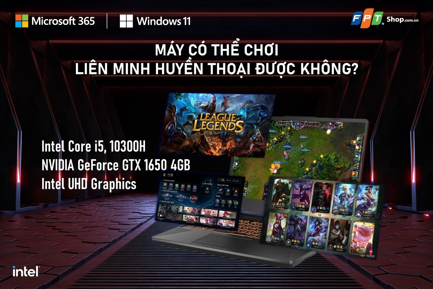 ASUS TUF Gaming FX506LH laptop gaming nhưng giá bán văn phòng