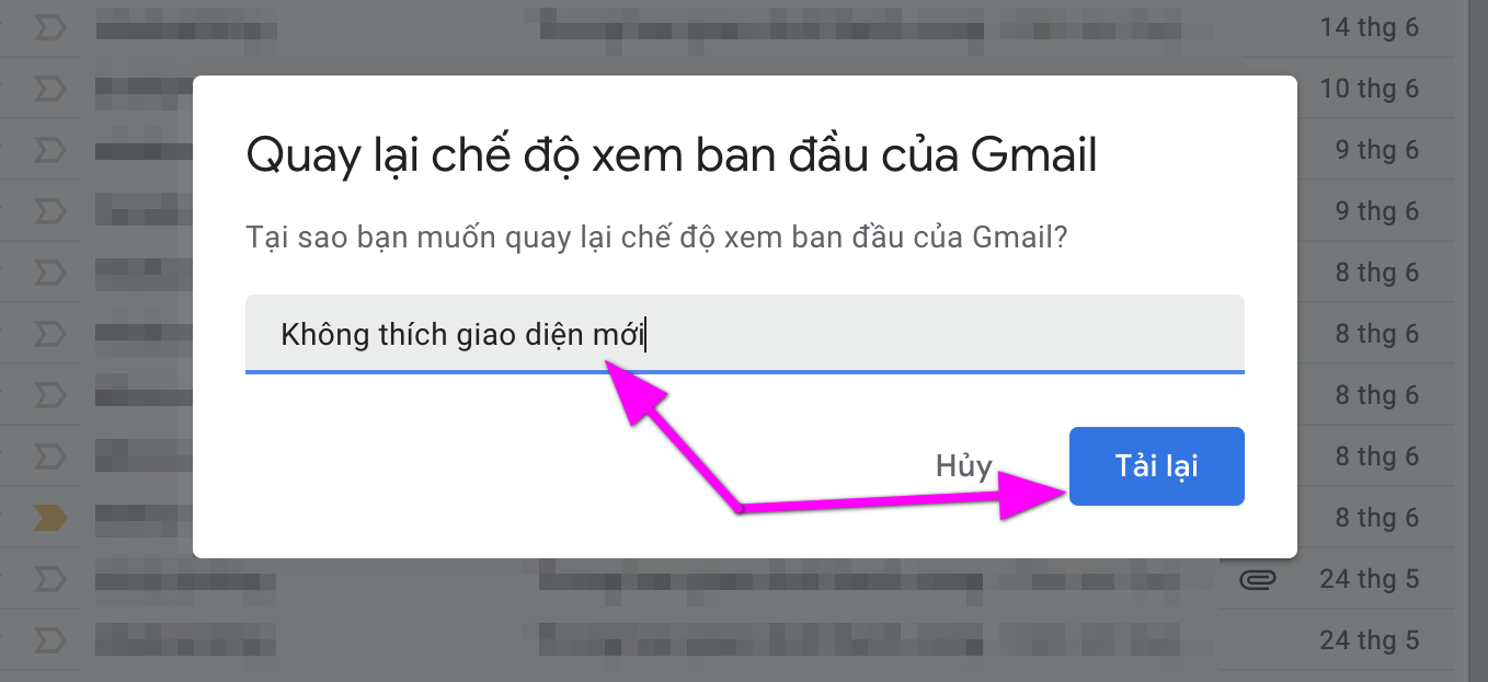 Cách quay về giao diện Gmail cũ 2022 - Ảnh 3