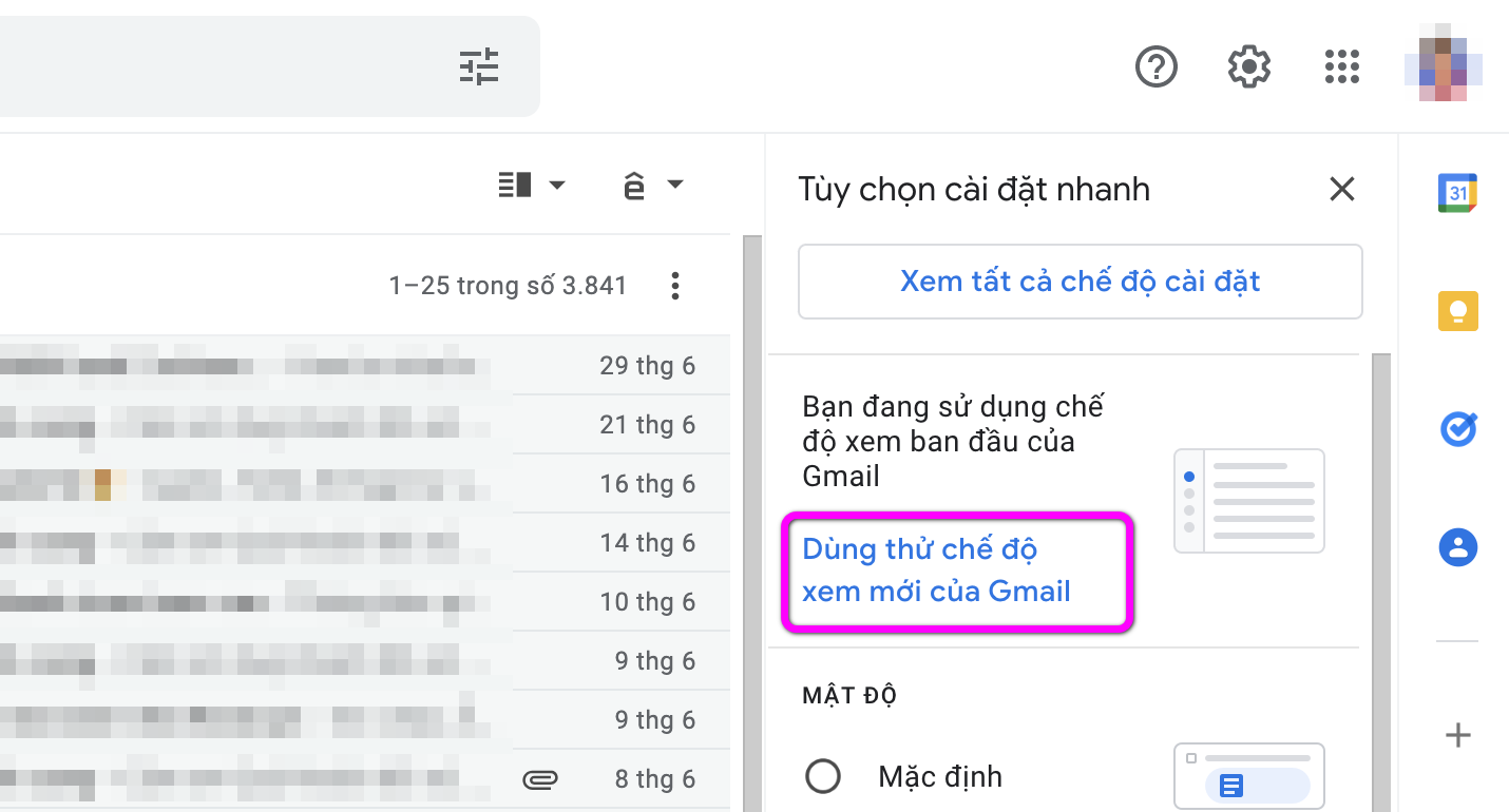 Cách quay về giao diện Gmail cũ 2022 - Ảnh 5