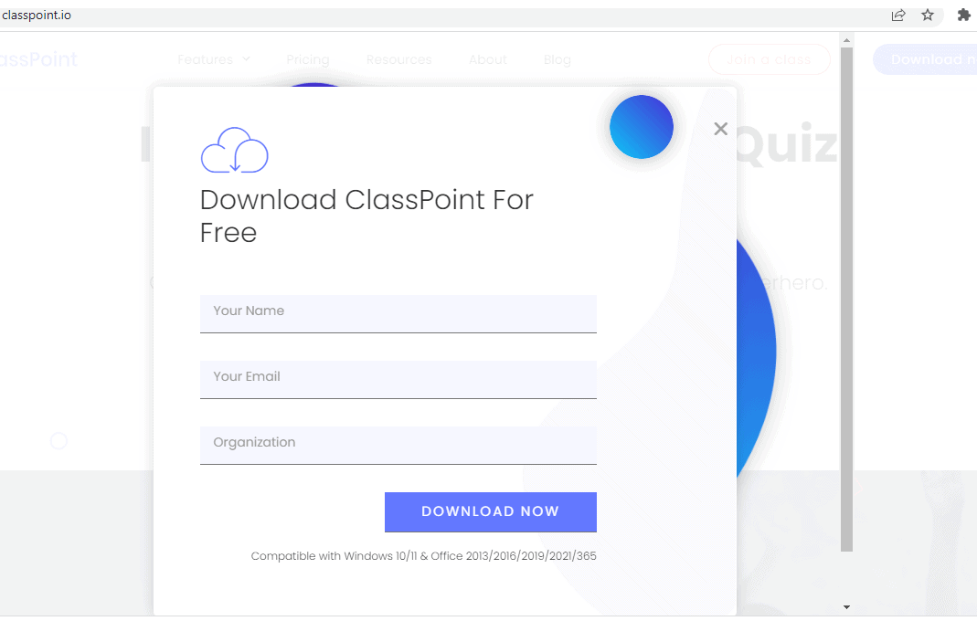 Cài đặt Classpoint