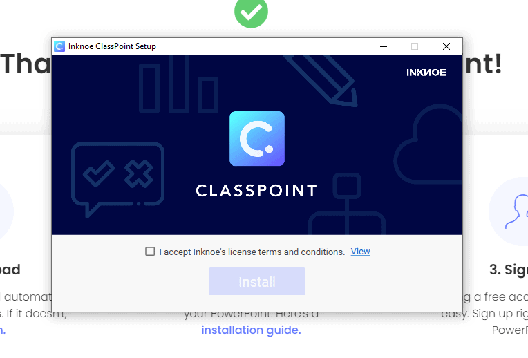 Cài đặt Classpoint