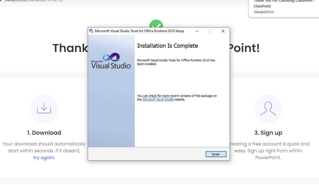 Cài đặt Classpoint