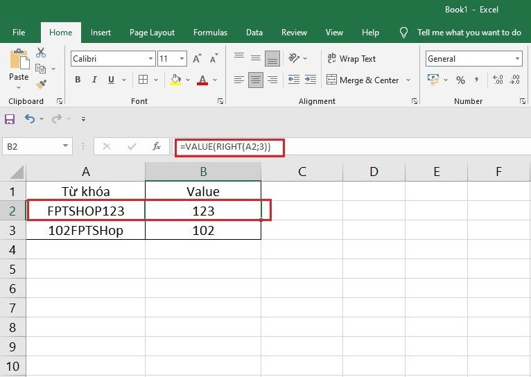 Hướng dẫn cách sử dụng hàm VALUE trong Excel dễ dàng nhất